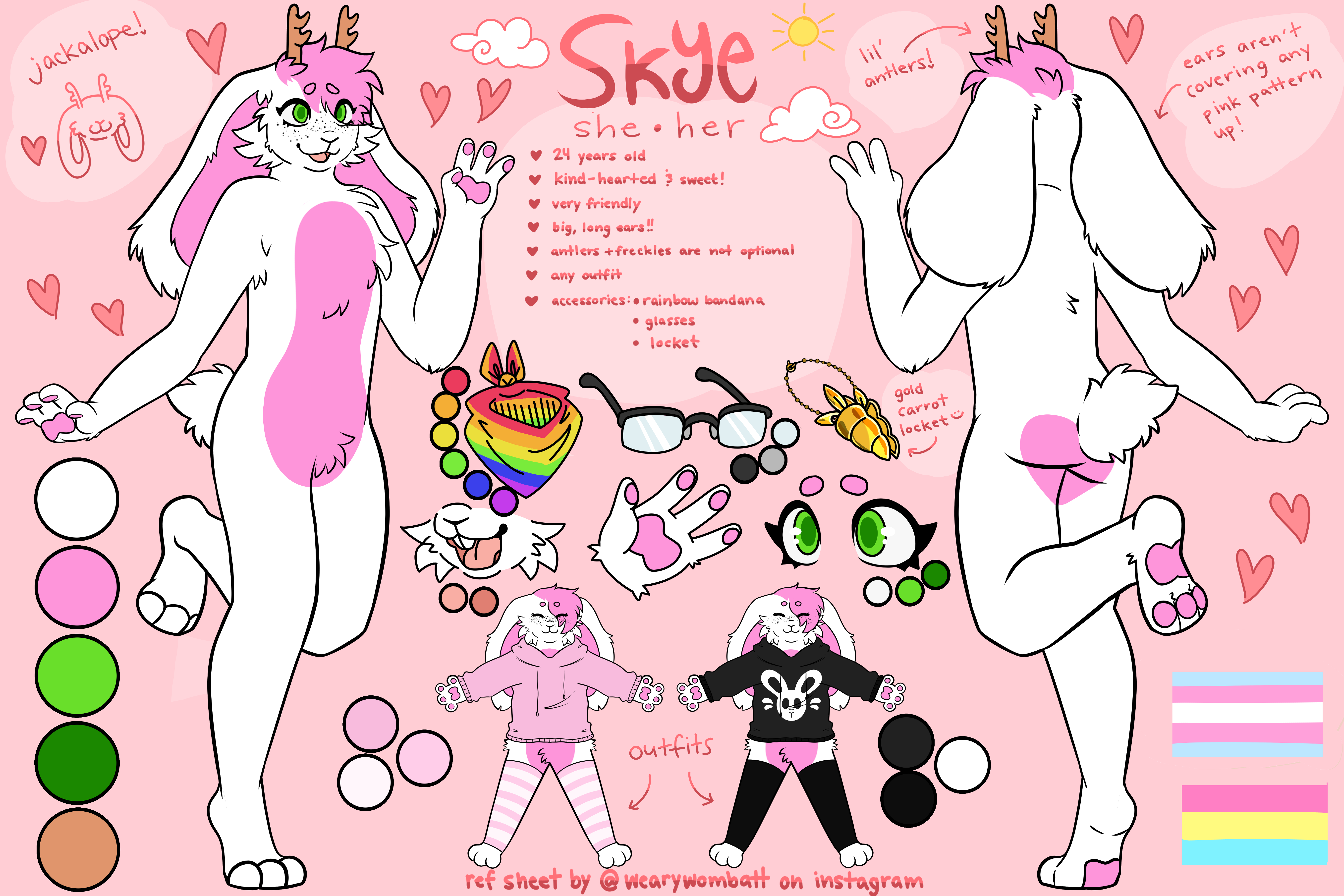 Reference Sheet For Skye